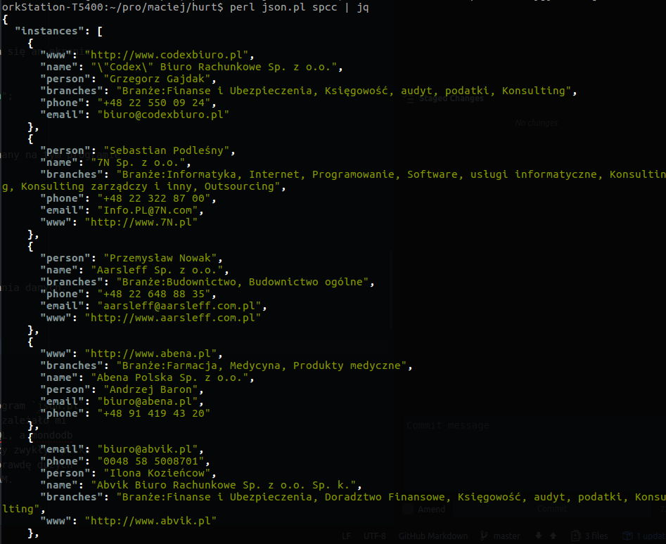 Data scraping in Perl